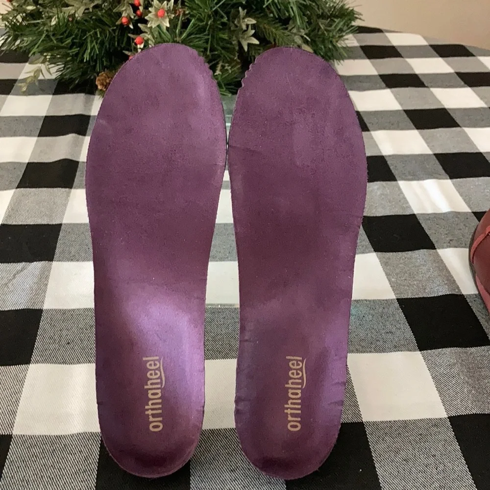 orthaheel slip leather